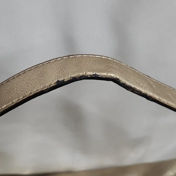 MICHAEL Michael Kors Gold Shoulder Bag - Picture 9 of 16